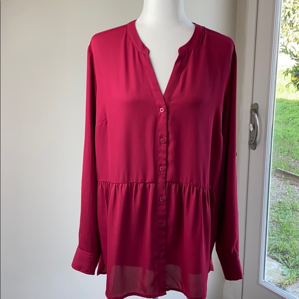 SoHo Hi-Low Blouse
